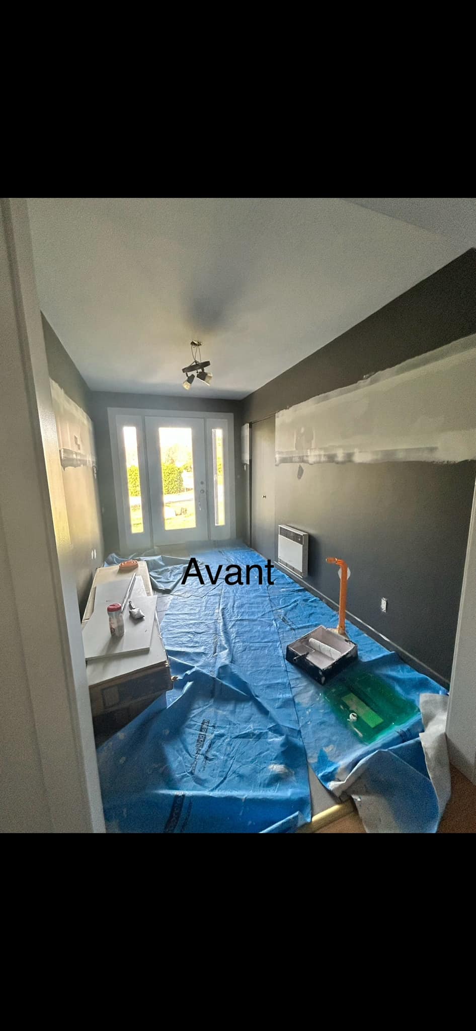 Cuisine moderne - Transformation complète - Avant